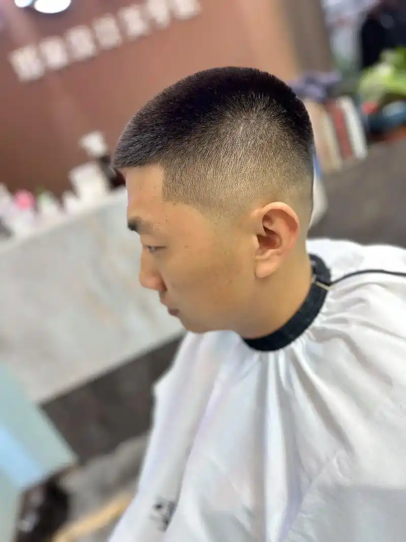 美寸系列#美式圆寸 #男士发型干净有精神 #美式渐变 #精致 - 抖音