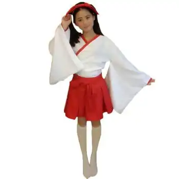 运动服饰 套装 摩卡茶语社 极乐净土cosplay服装 振袖巫女服装 和服