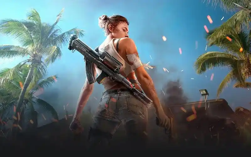 吃鸡游戏绝地求生女特战队员海报桌面壁纸