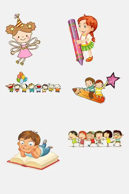 开学季卡通元素-开学季卡通元素图片-开学季卡通元素素材下载-众图网