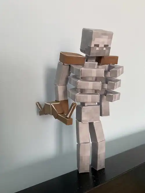 我的世界突变骷髅纸模