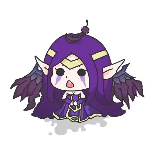 lol 英雄联盟 q版 萌萌哒 系列套图 游戏 美图 天使 莫甘娜