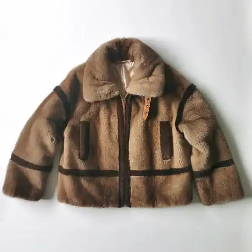 水貂短裤时尚女款裘皮外套 海宁真貂皮工厂一件代发