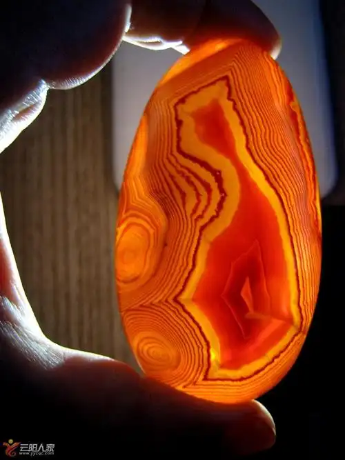 让我爱不释手的三块玛瑙(透光照)