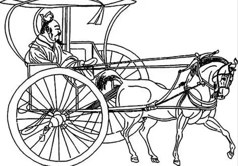 古代马车简笔画古代马车简笔画步骤