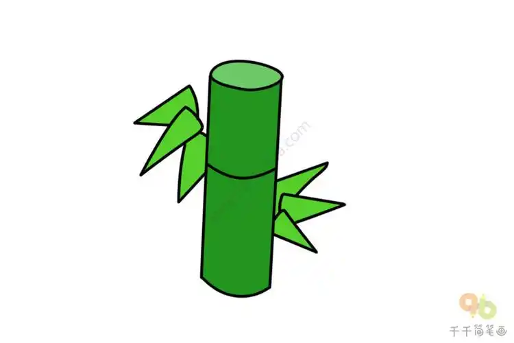 竹子简笔画画法图片大全