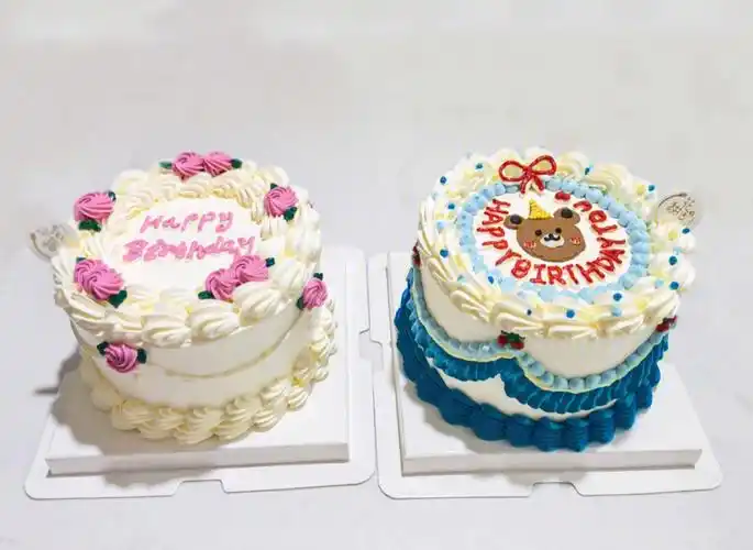 四寸可爱蛋糕美美子买家秀