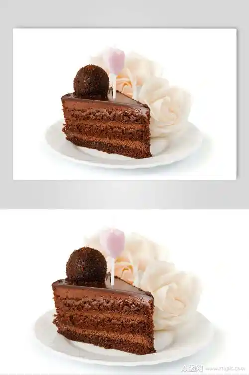 白底吐司蛋糕食品摄影图片模板下载-编号2705997-众图网