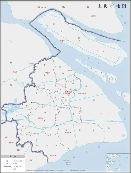 上海-上海市地图-标准地图