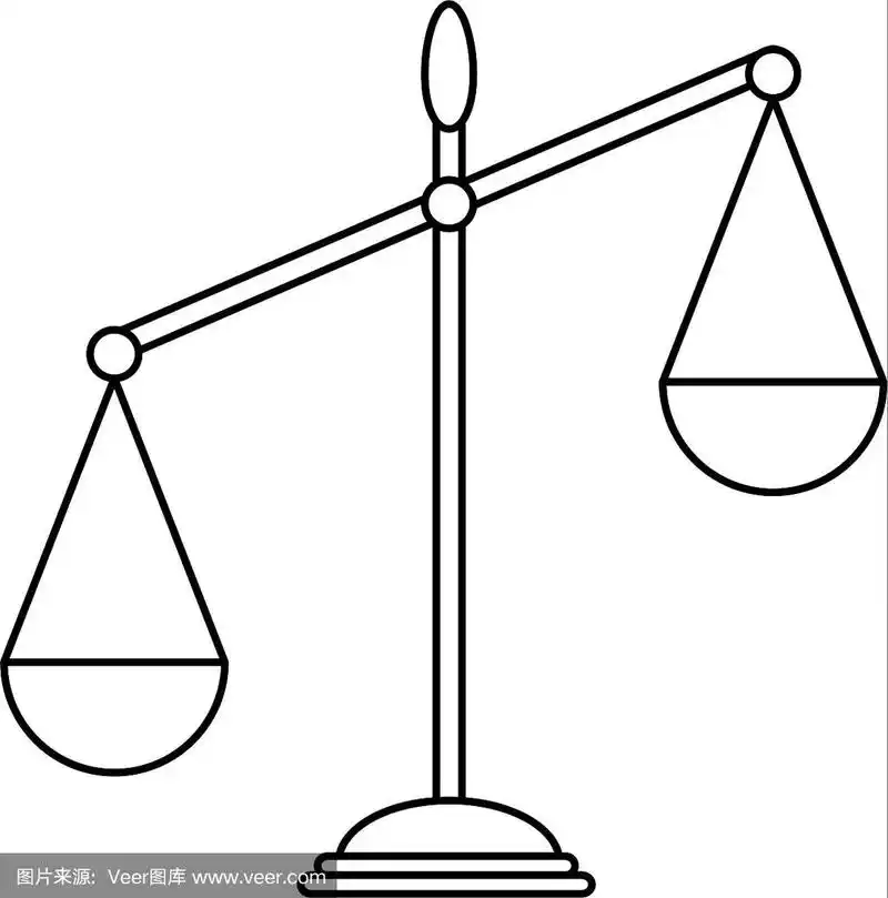 平衡比例尺孤立图标