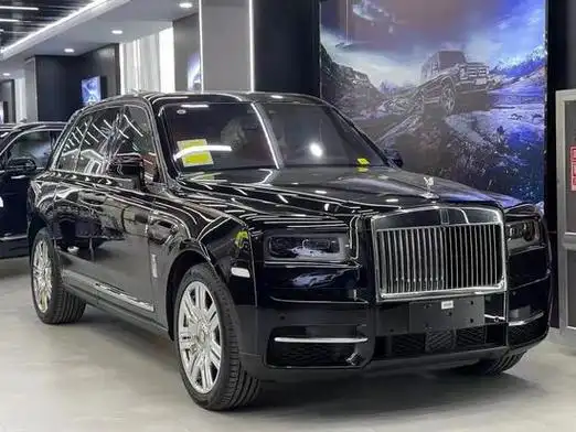 劳斯莱斯苦练你黑橘四座流星顶638万提车