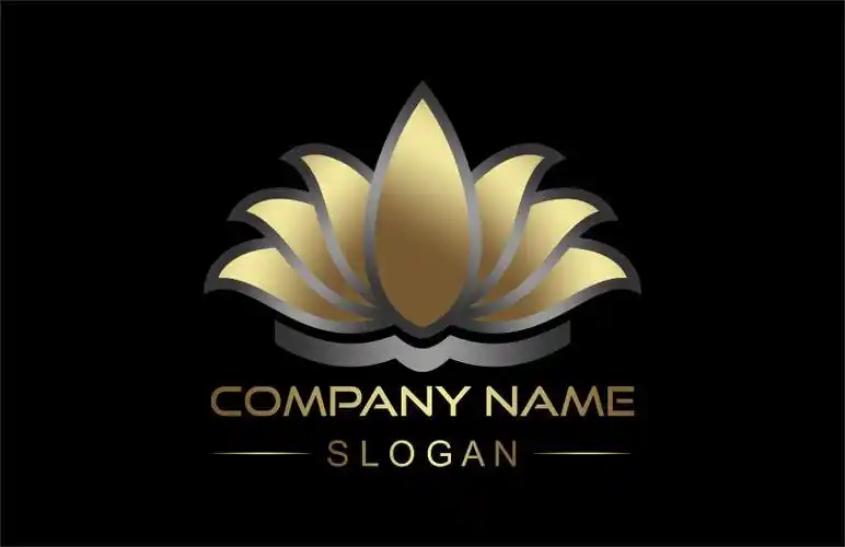 创意矢量抽象条纹状的标志设计