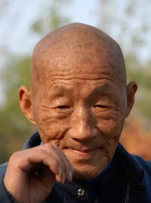 我拍的农村老大爷