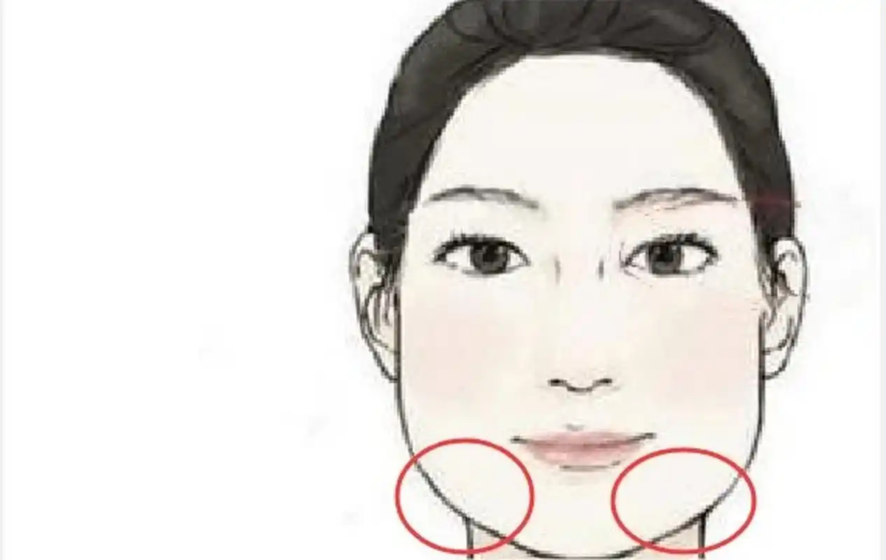 地库位于嘴唇的下边左右两边的位置,地库在面相中表示横财,地库饱满