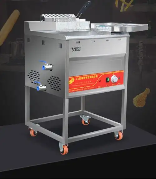 欧瑞特油水分离油炸锅商用双缸电炸炉炸油条机炸串麻花炸鸡炉设备20l