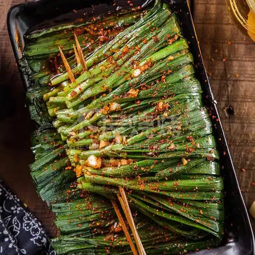 韭菜串5串烧烤食材半成品5串