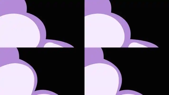 卡通水流转场串场舞台背景