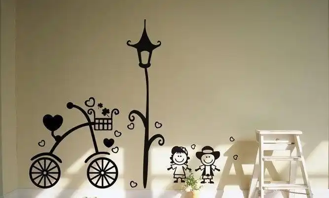 儿童房手绘墙画图片大全效果图