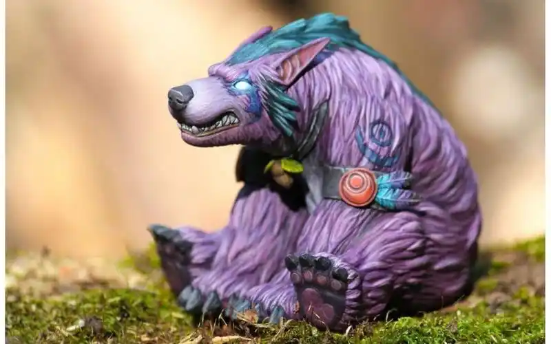 怀旧服德鲁伊120级小德职业任务魔兽世界小德熊德熊t练级