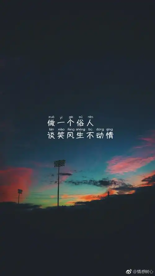 做个俗人不碰爱情不染烟酒