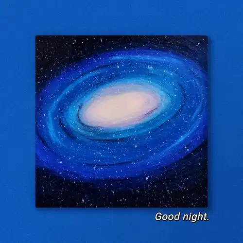 油画棒画一个暑假之宇宙星云