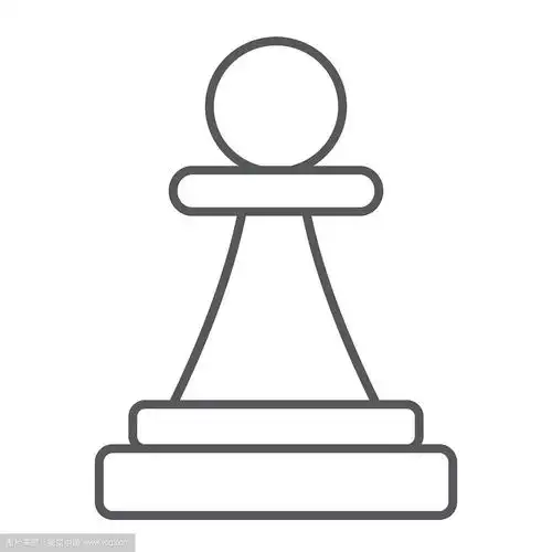 棋子细线图标游戏和象棋棋子图形