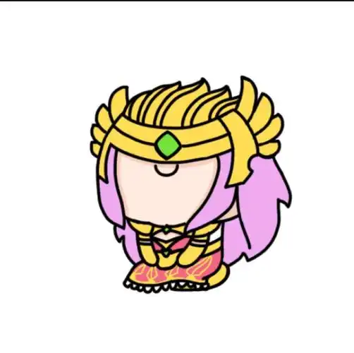 王者荣耀 q版 头像 雅典娜