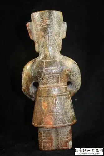 我收藏的三星堆玉人,大家看一下