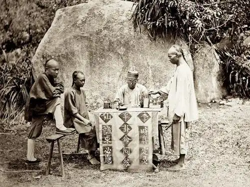 原创清同治年间粤港生活,端庄娴雅的女子