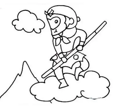 孙悟空图片简笔画孙悟空图片简笔画步骤