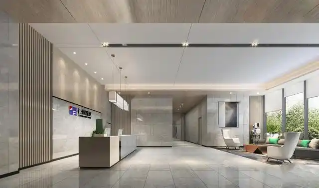 【名师联】现代办公大堂254636