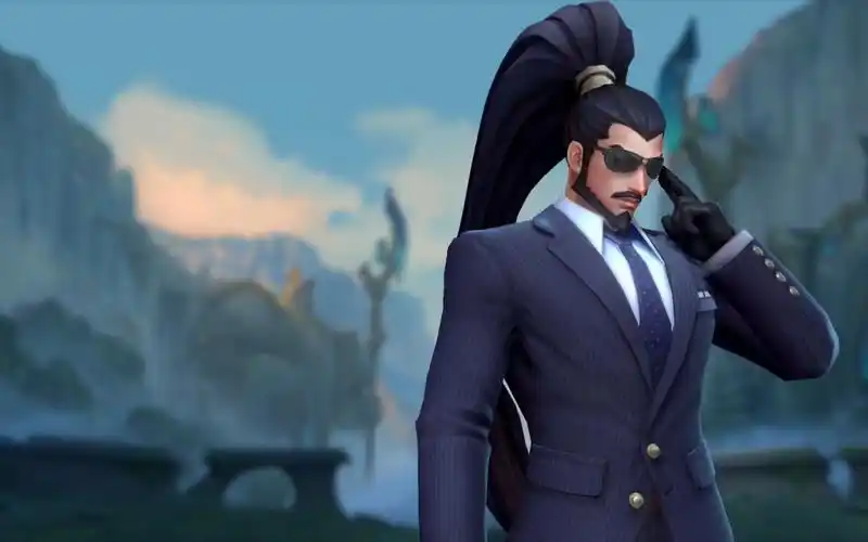 lol手游【秘密特工--赵信】皮肤鉴赏:哇~西装赵信,好大的违和感!