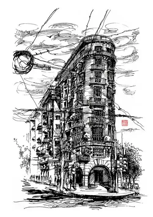 [上海武康大楼]