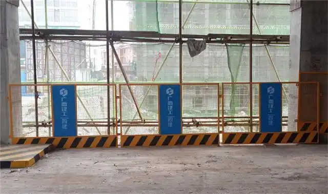 建筑工地护栏图片安全防护栏图片汉坤实业