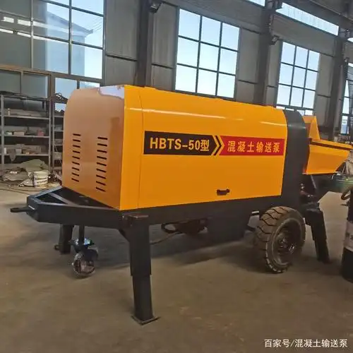 混凝土浇筑泵,金福机械50混凝土地泵