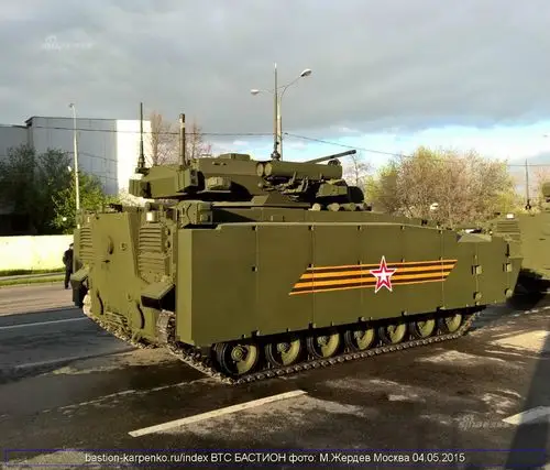 2015年5月4日凌晨,俄罗斯举行胜利日阅兵式第二次夜间