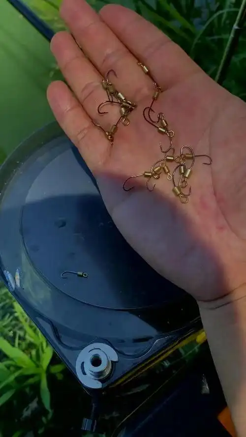 新型超强旋转鱼钩,防跑鱼,钓大鱼-度小视