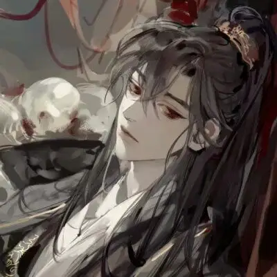 qq优质动漫男头高冷古风清新淡雅