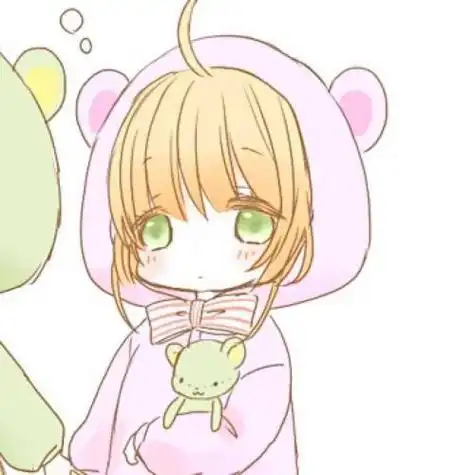 q版情侣头像一人一半图片卡通好看的,笑里全是坦荡和爱意