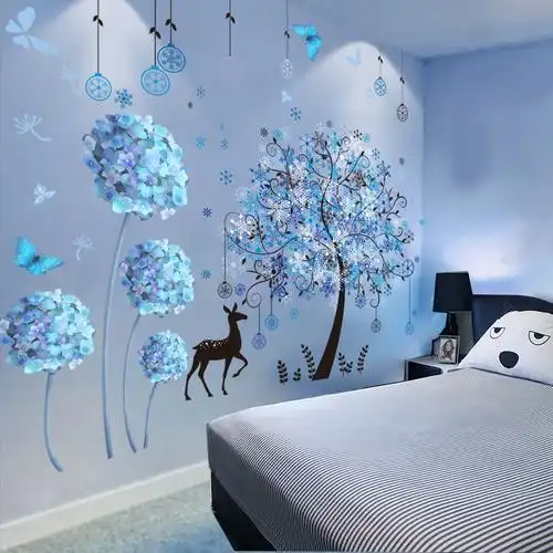 墙纸自粘3d立体墙贴纸卧室温馨房间墙面装饰ins风创意贴画墙壁纸