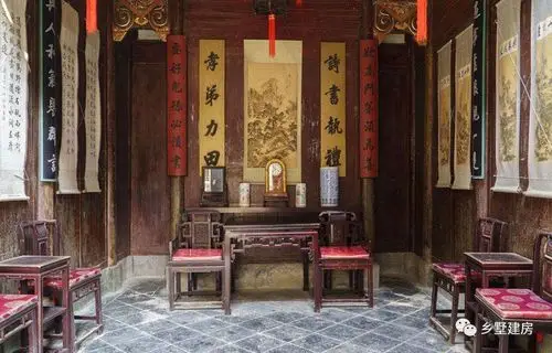 农村建房堂屋怎么能少的了呢,5款带堂屋的别墅点燃你的心!