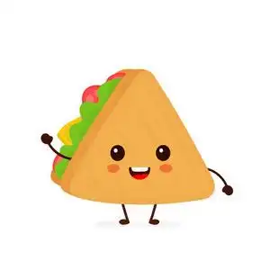 三角形三明治图片