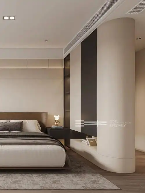 衣柜转角做成圆弧形被来参观的邻居夸爆