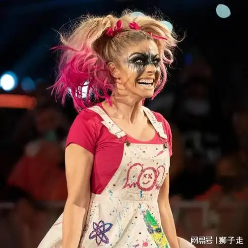 wwe小魔女alexa bliss阿莱萨布里斯人物介绍及精选照片集