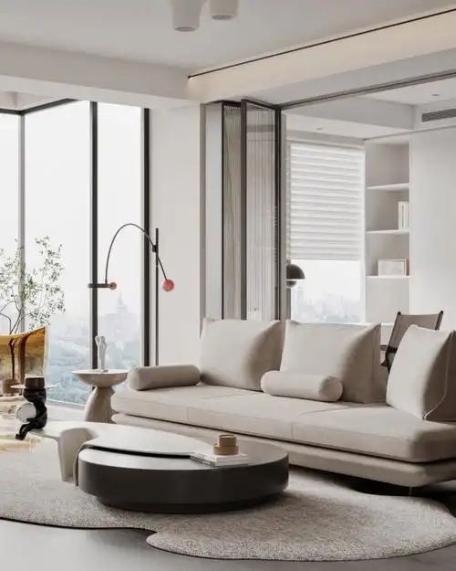 家居版一张封神现代简约风的清透感从哪来