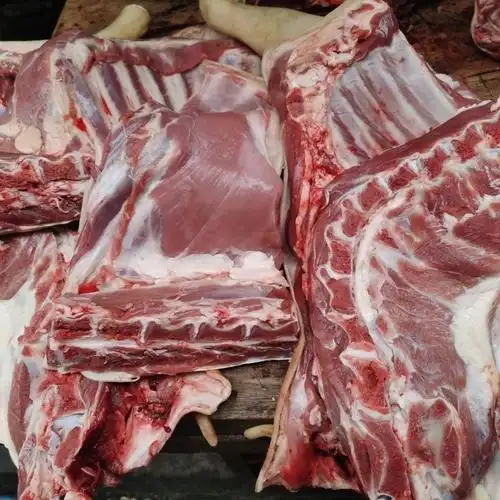 贵州放养黑山羊肉带皮羊肉羊肋排羊排肉现杀新鲜带皮羊腿肉腾旺纳跃5