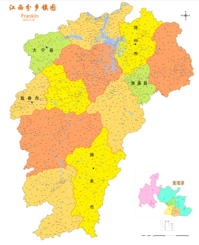 201601版江西行政区划改革建议