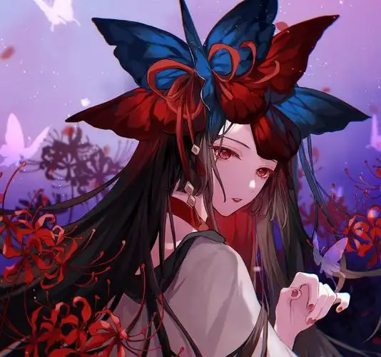 二次元,古风女头【图侵删】