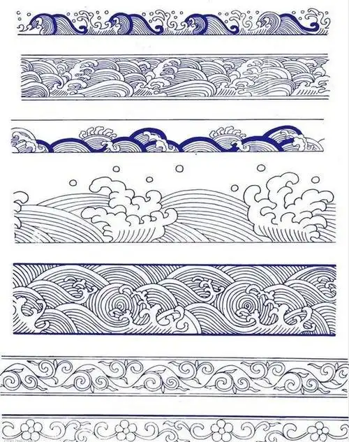 31张中国传统纹样水纹中华民族血脉里的记忆
