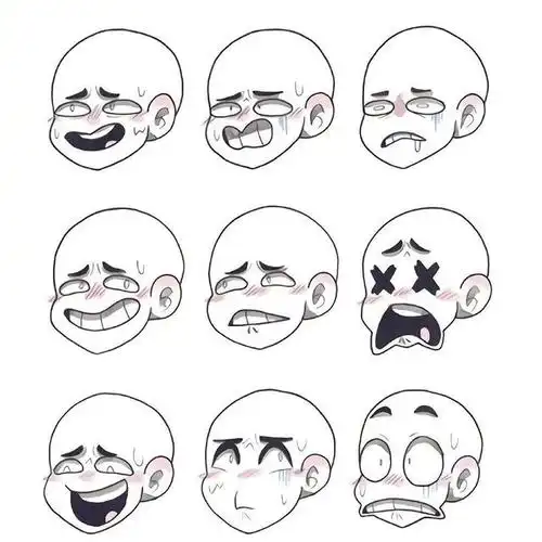 动漫手绘——丰富你的人物表情拒绝脸瘫